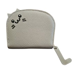 Cute Fashionable Cartoon Cat Shaped Women's Compact Wallet